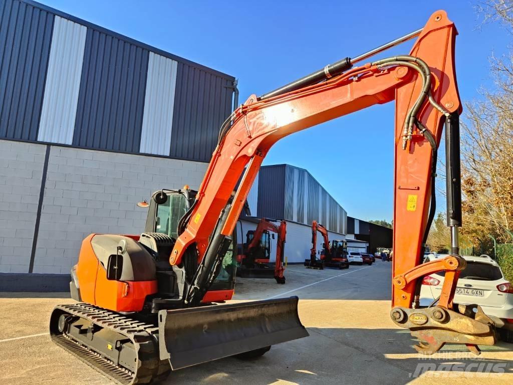 Kubota KX080-4a2 Midi bagri 7t – 12t