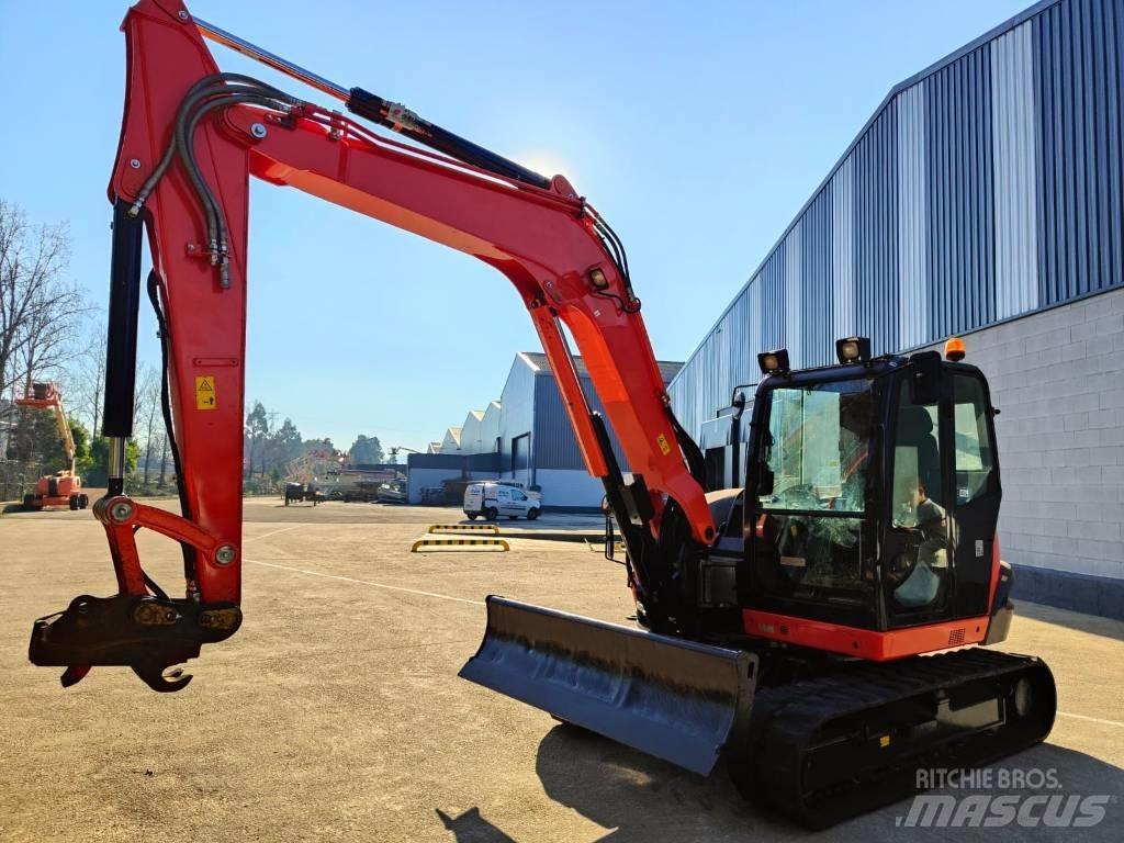 Kubota KX080-4a2 Midi bagri 7t – 12t