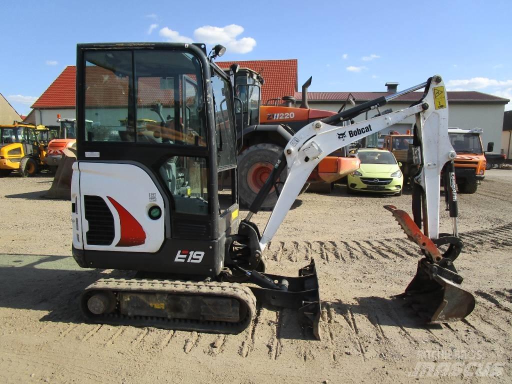 Bobcat E 19  V Mini bagri <7t