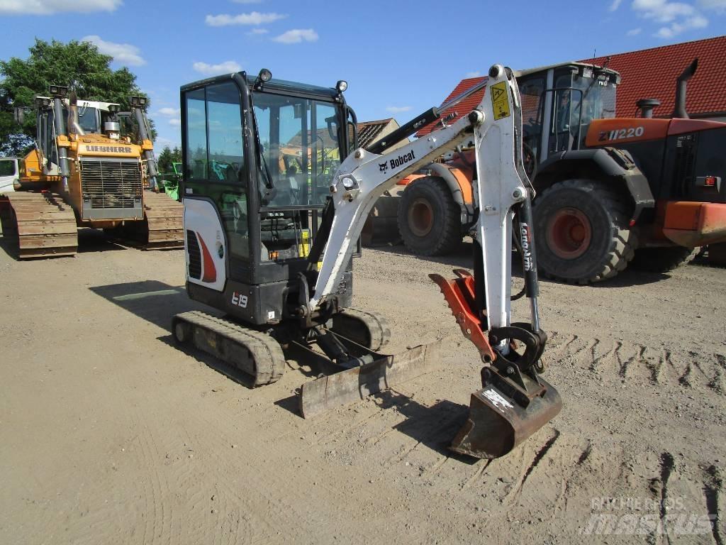 Bobcat E 19  V Mini bagri <7t