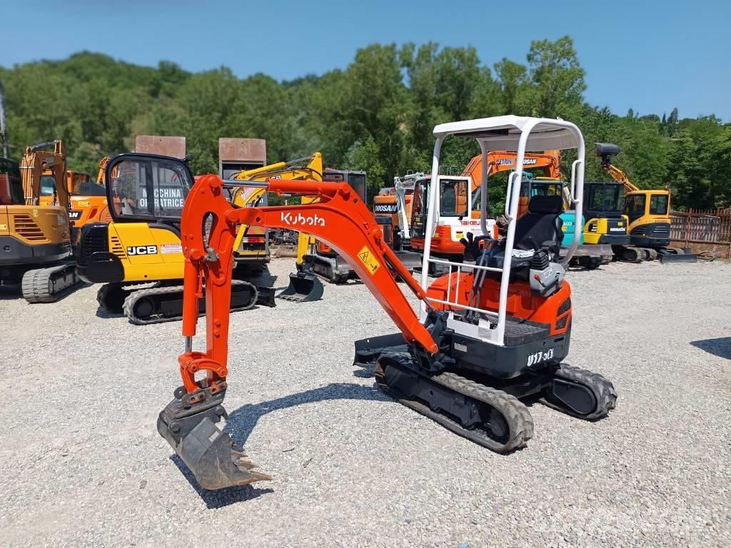Kubota U 17-3A Mini bagri <7t