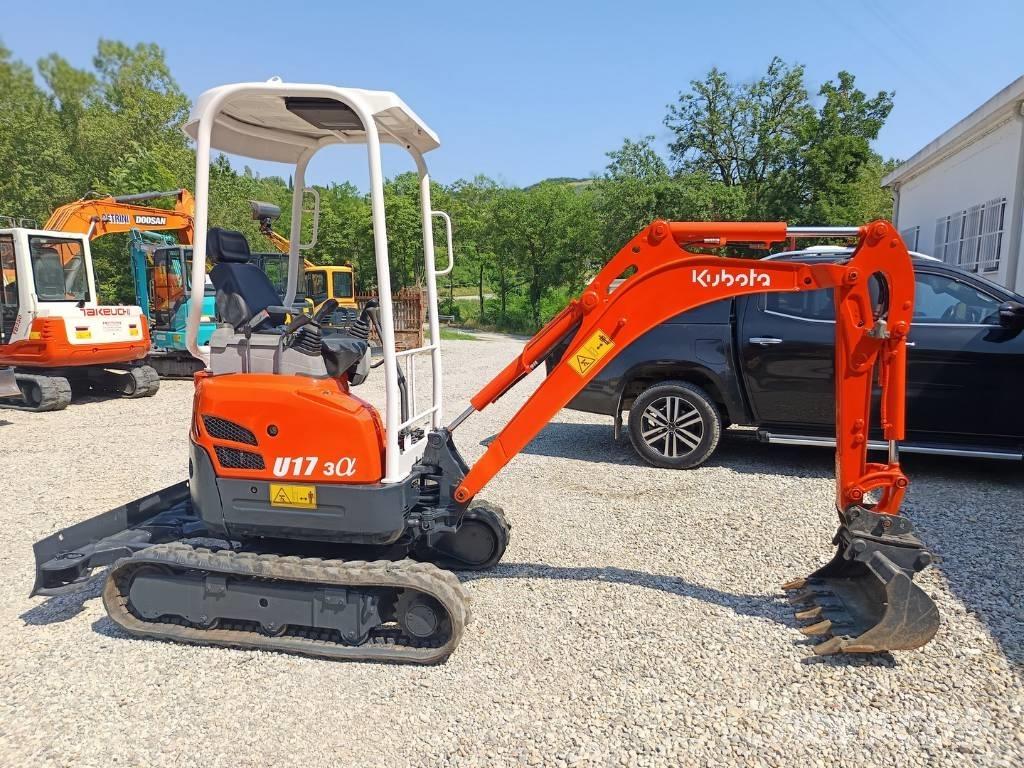 Kubota U 17-3A Mini bagri <7t