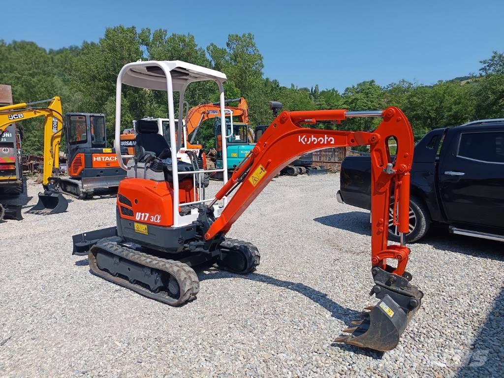 Kubota U 17-3A Mini bagri <7t