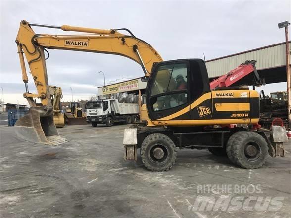 JCB JS 160 W Bagri na kolesih