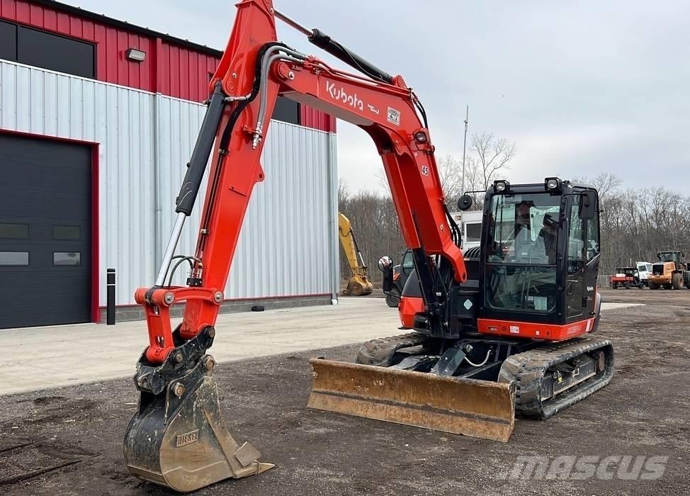 Kubota KX 080-4 Midi bagri 7t – 12t