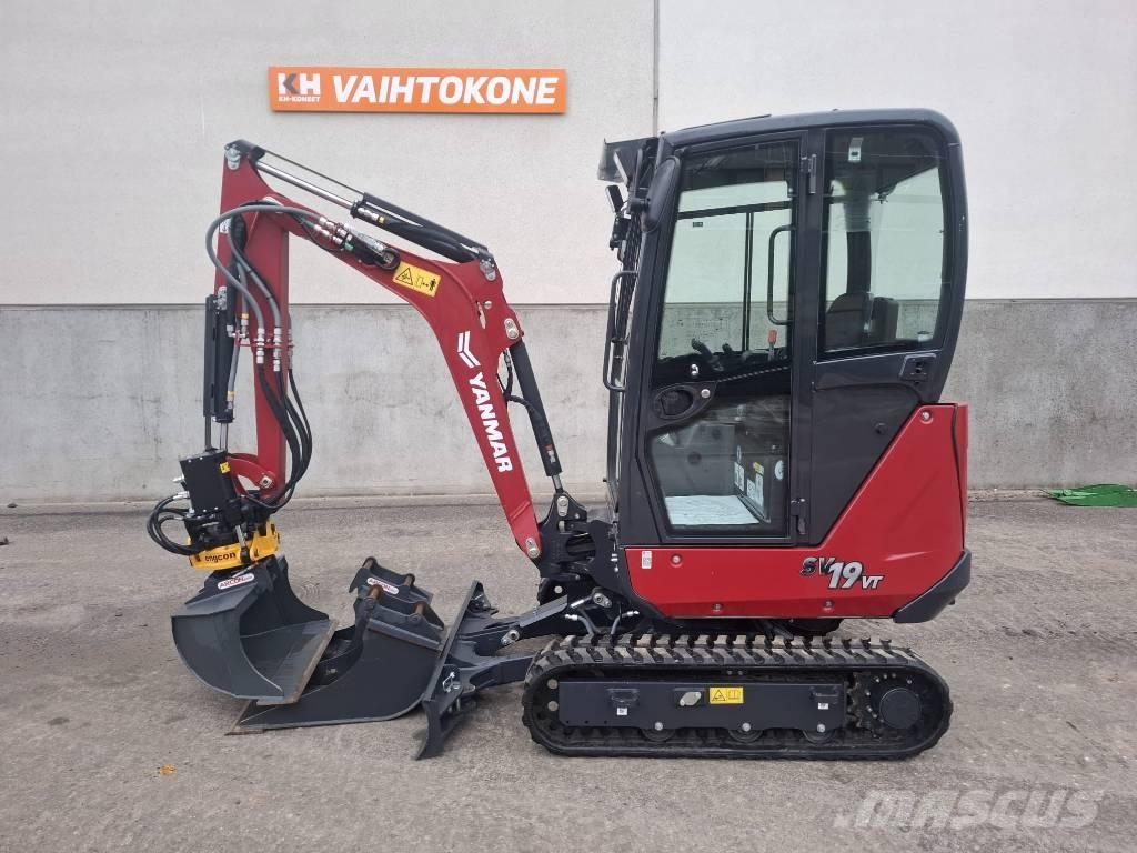 Yanmar SV 19 VT Mini bagri <7t