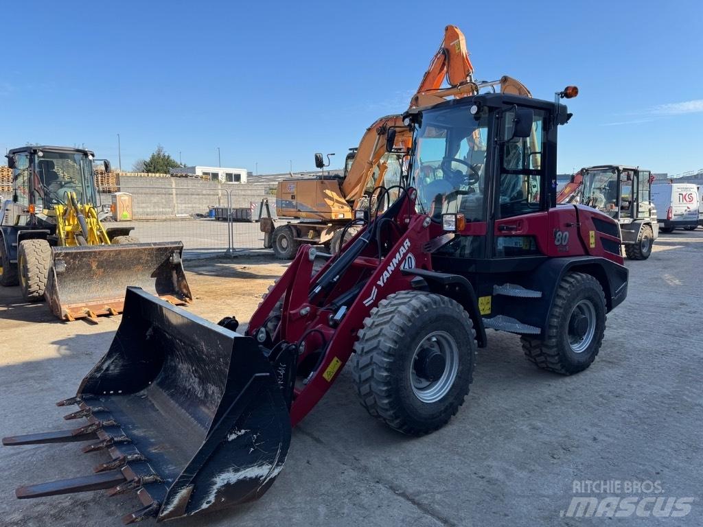 Yanmar V80 (02189) Kolesni nakladalci