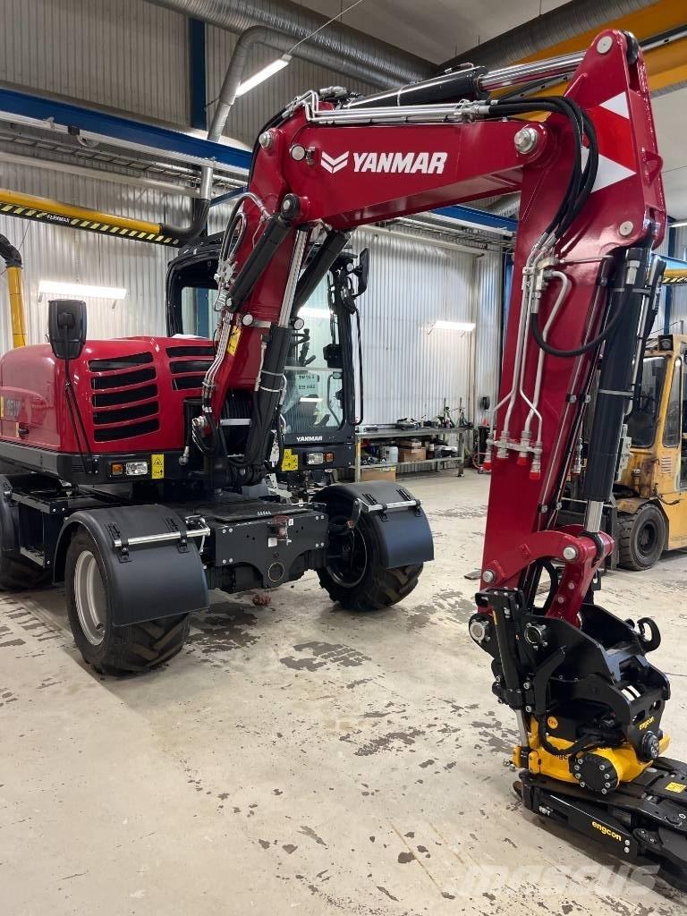 Yanmar B 95 W Bagri na kolesih
