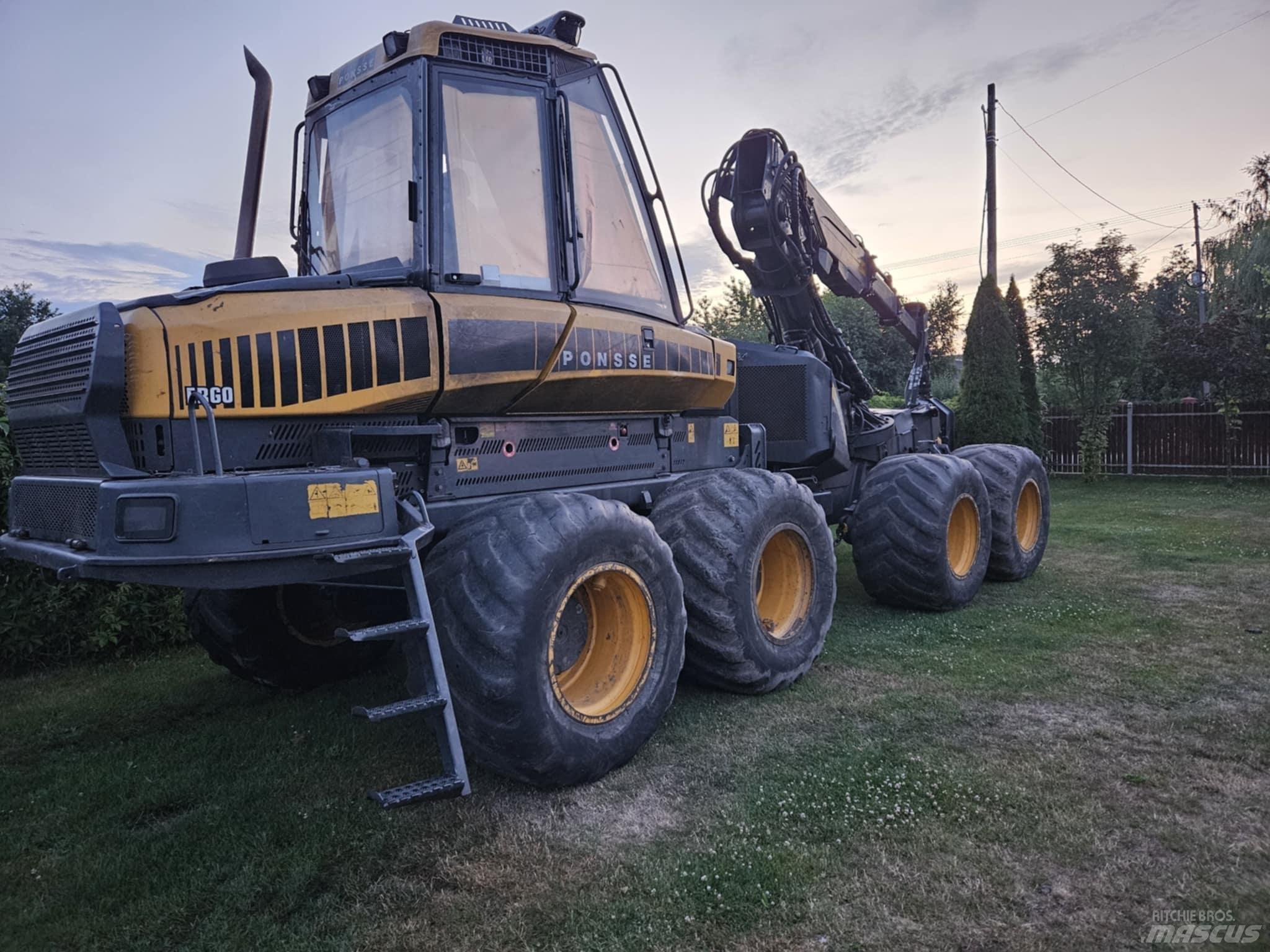 Ponsse Ergo 8W Harvesterji