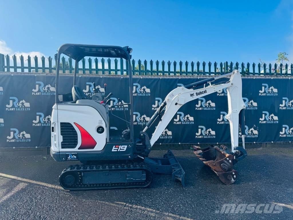 Bobcat E 19 Mini bagri <7t