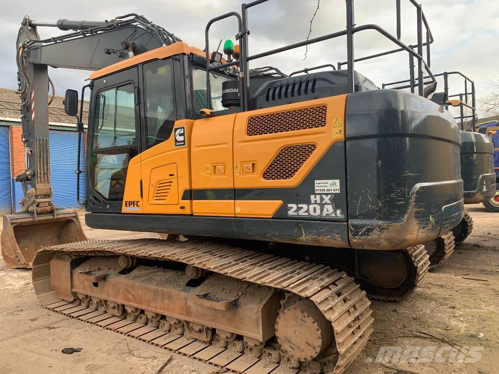 Hyundai HX220A L Bagri goseničarji