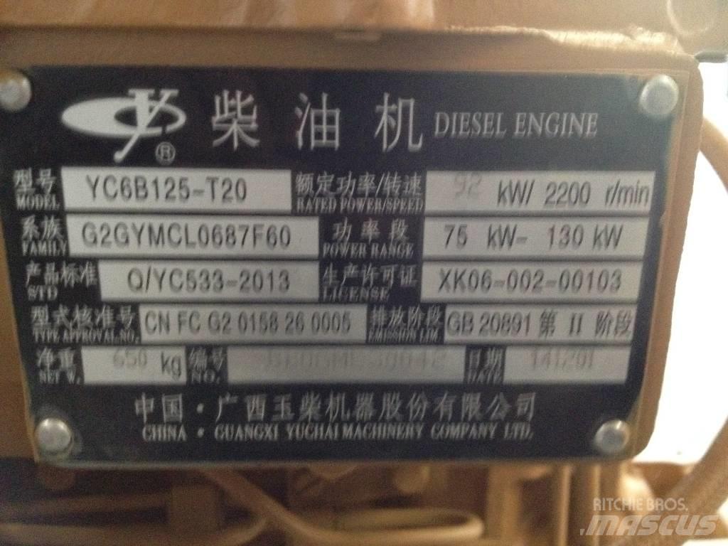 Yuchai YC6B125-T20 Motorji