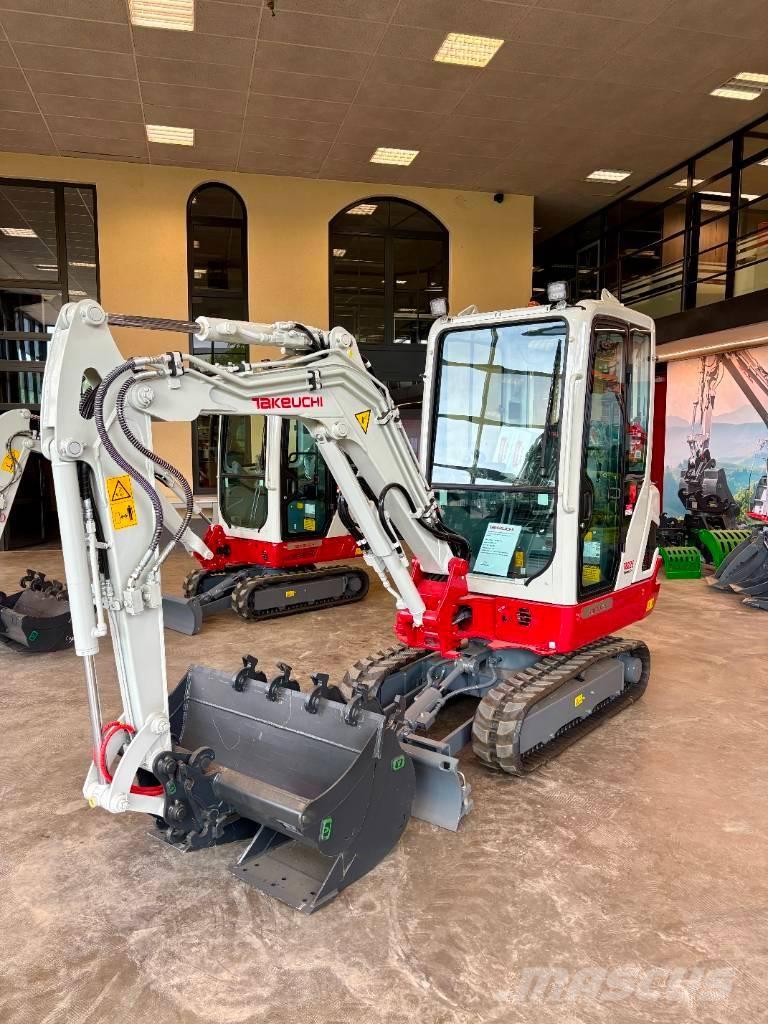 Takeuchi TB 225 Mini bagri <7t