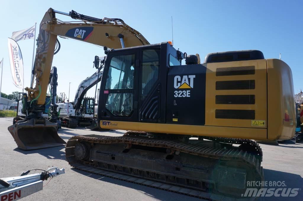 CAT 323EL *Uthyres* Bagri goseničarji