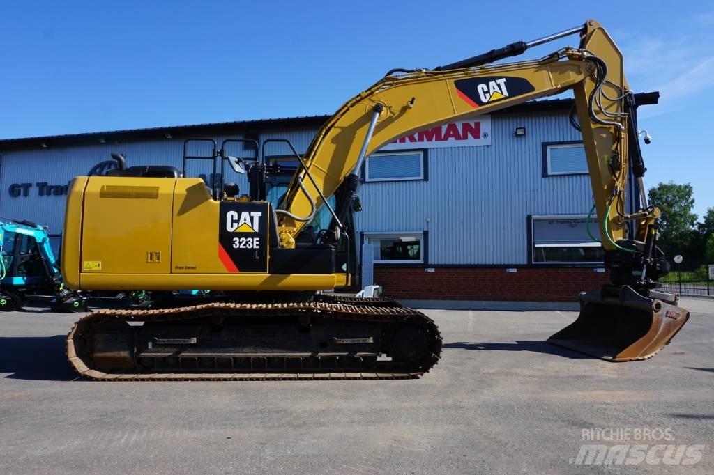 CAT 323EL *Uthyres* Bagri goseničarji