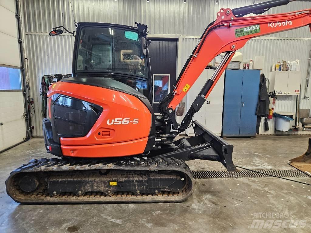 Kubota KX U56-5 Mini bagri <7t
