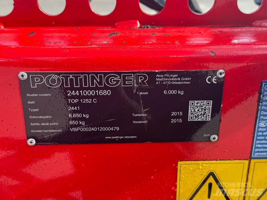 Pöttinger Top 1252 C Zgrabljalniki