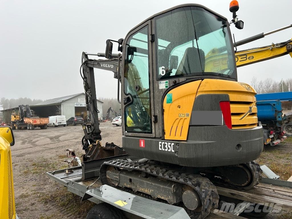 Volvo EC35 Mini bagri <7t