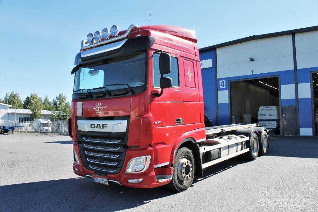 DAF XF 480 FAS 6x2 Kontejnerski tovornjaki
