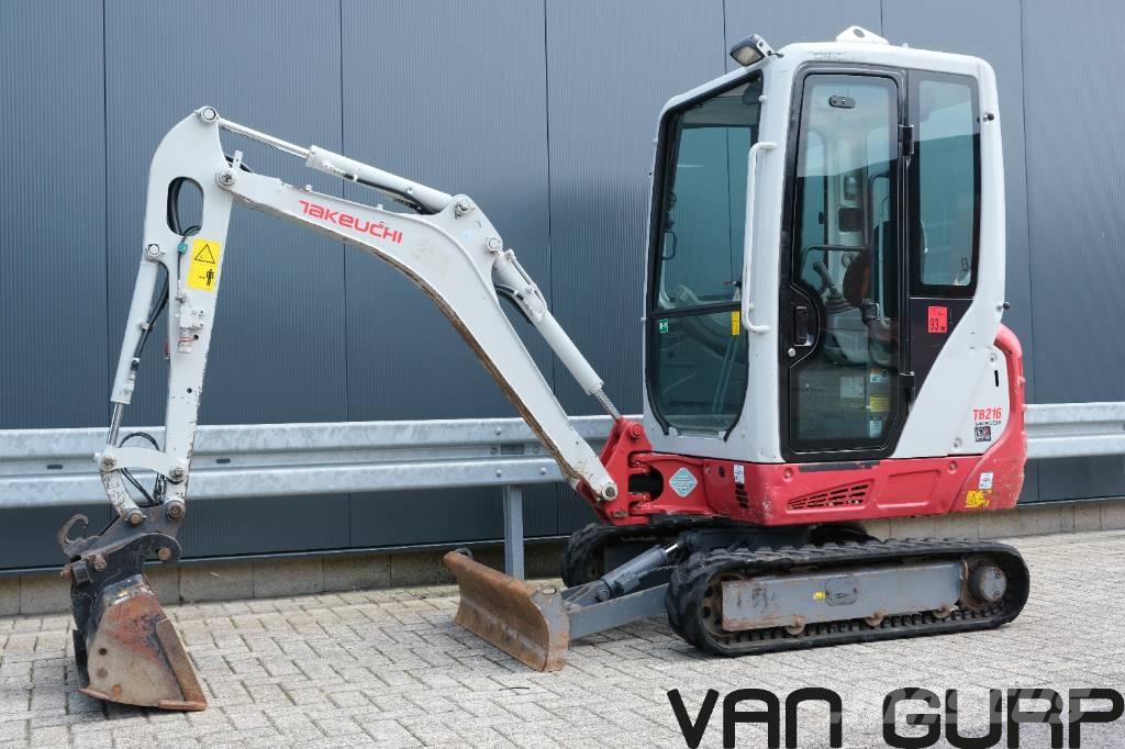 Takeuchi TB216 | 2018 Mini bagri <7t