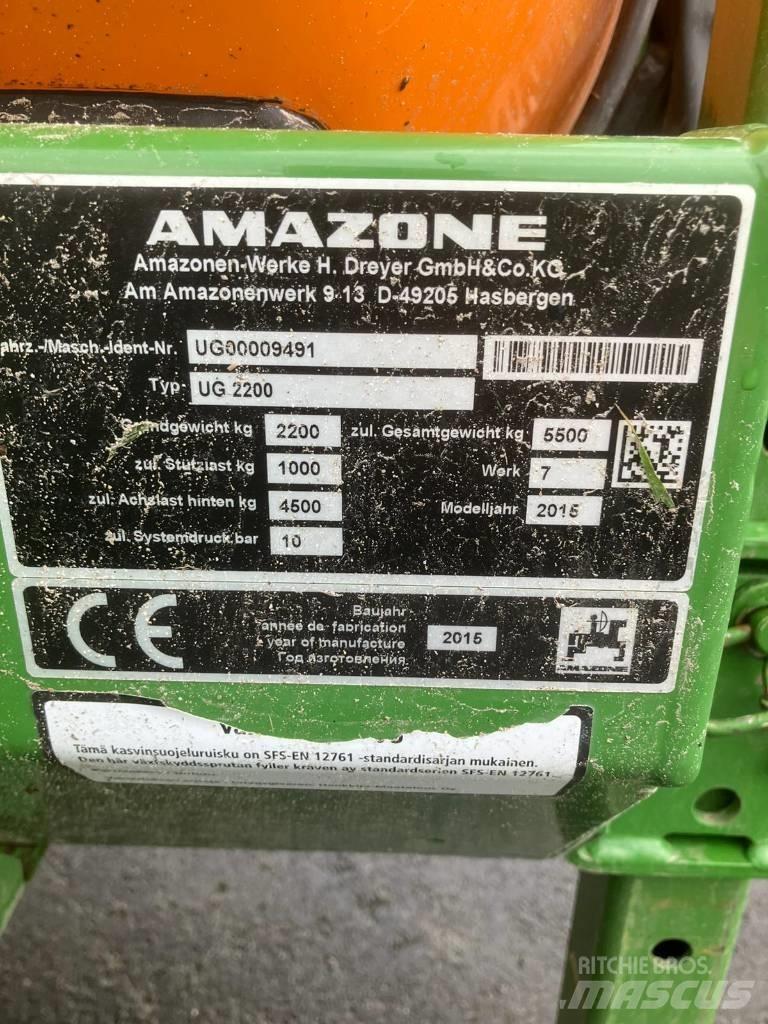 Amazone UG 2200 Vlečne škropilnice
