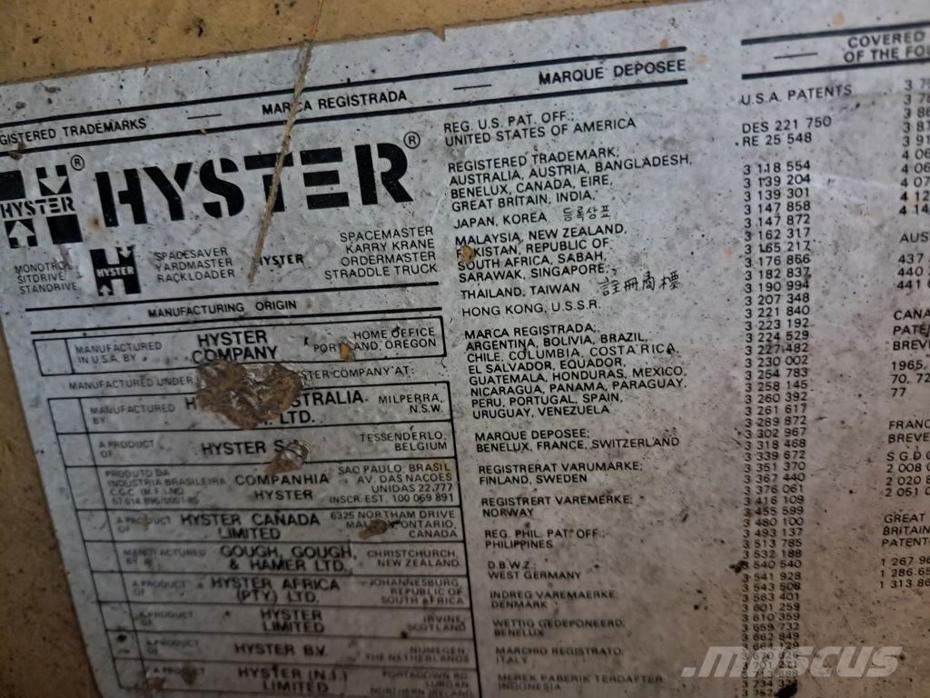 Hyster H2.50J Dizelski viličarji