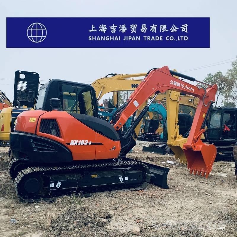 Kubota KX 183 Midi bagri 7t – 12t