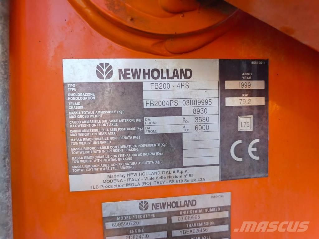 New Holland FB 200 Rovokopači