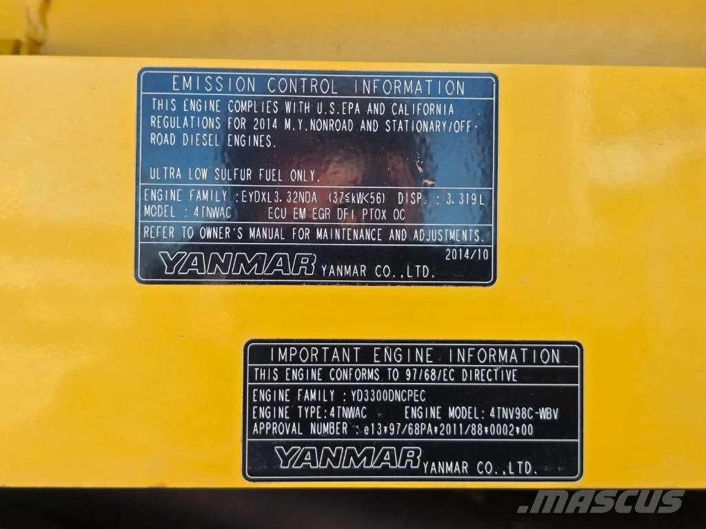 Yanmar Vio 80-1 Midi bagri 7t – 12t