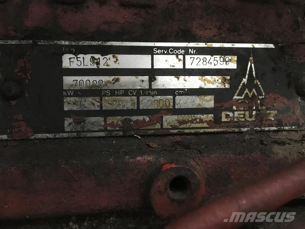 Deutz F5L912 USED Motorji