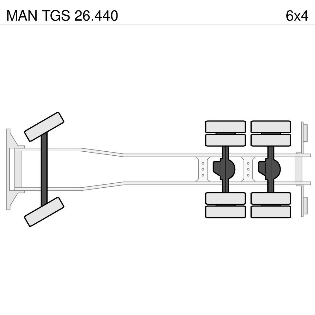 MAN TGS 26.440 Kiper tovornjaki