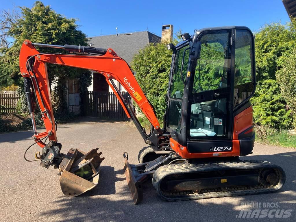Kubota U 27 Mini bagri <7t