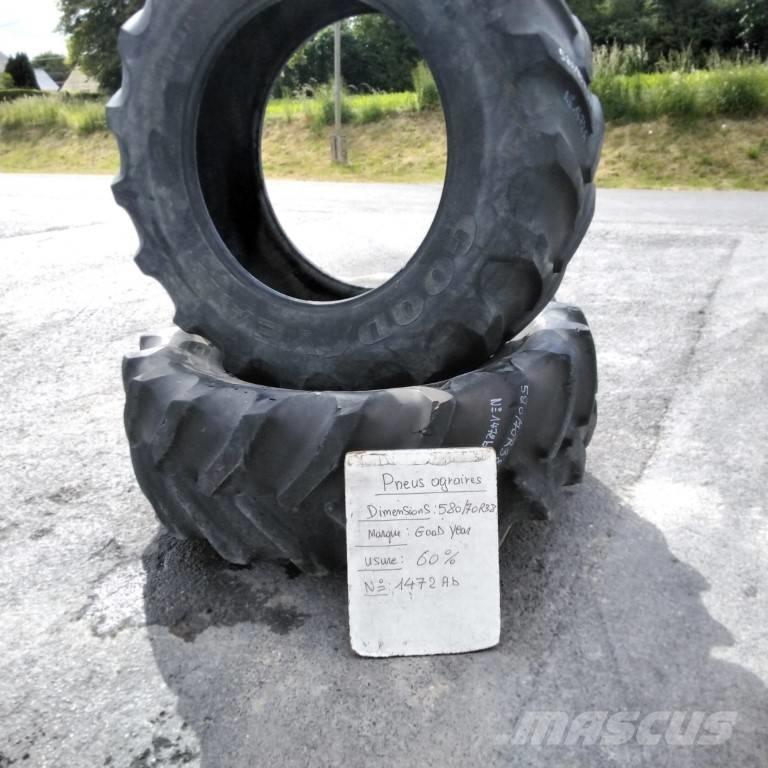 Goodyear 580/70R38 Gume, kolesa in platišča