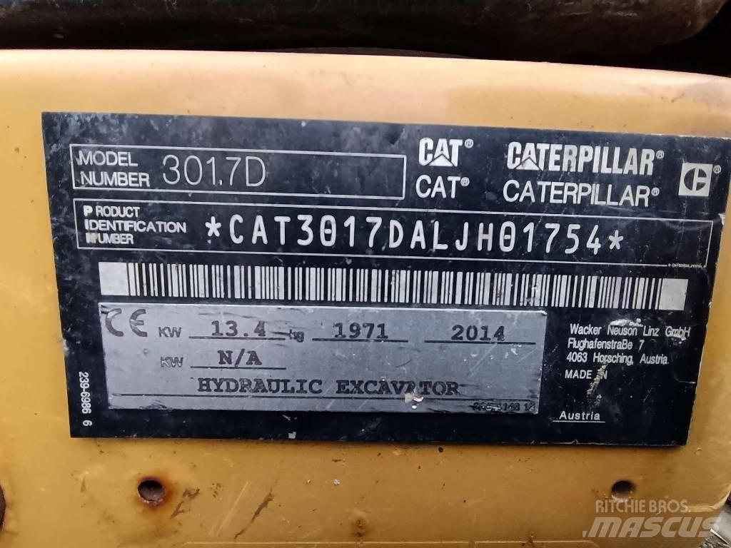 CAT 301.7D Mini bagri <7t