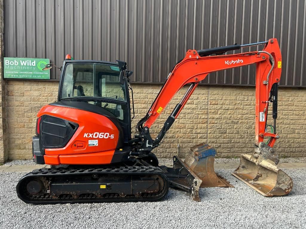 Kubota KX060-4 Mini bagri <7t