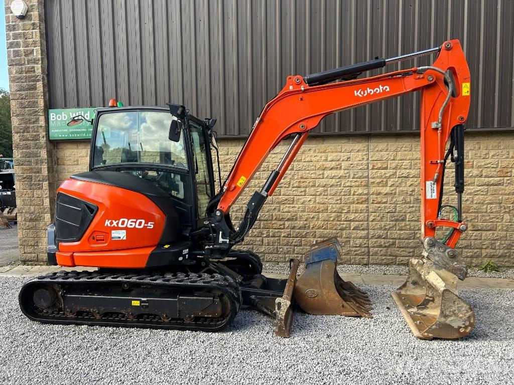 Kubota KX060-4 Mini bagri <7t