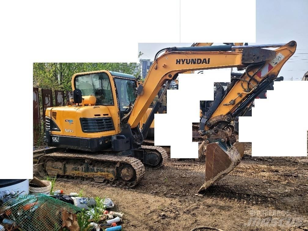 Hyundai Robex 55 Mini bagri <7t