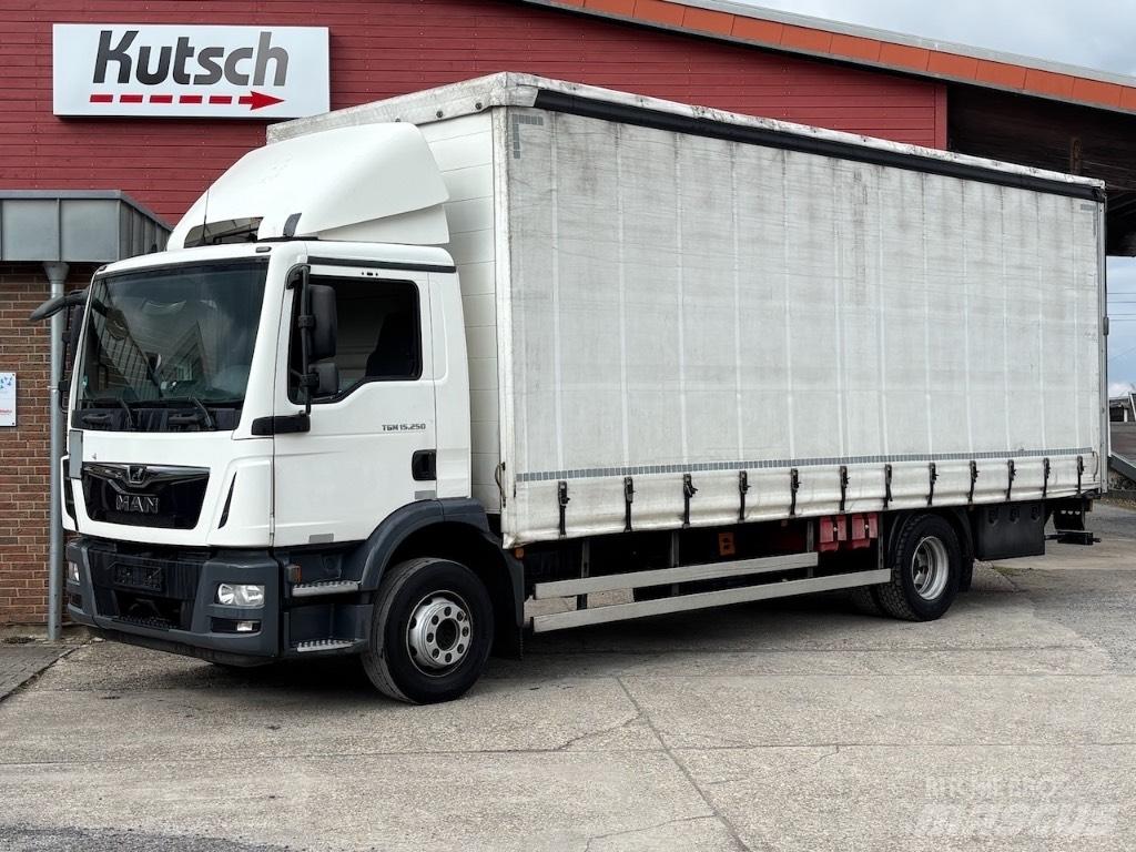 MAN TGM 15.250 Tovornjaki s ponjavo