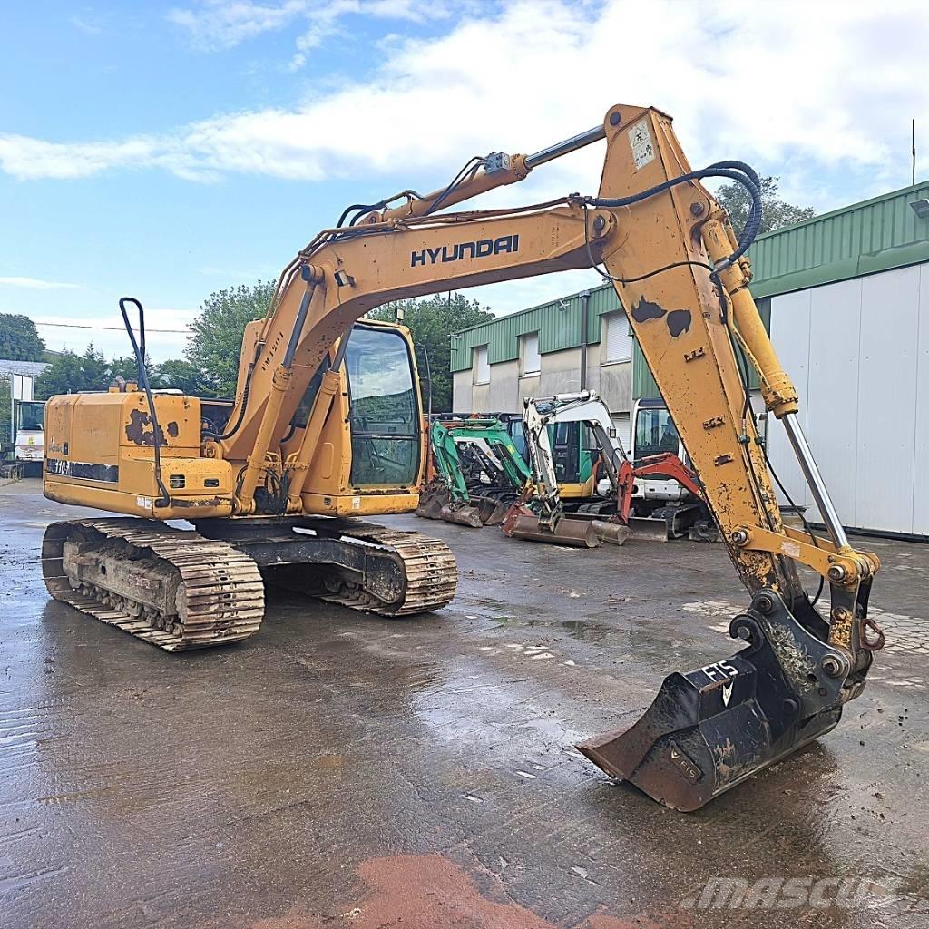 Hyundai Robex 110-7 Bagri goseničarji