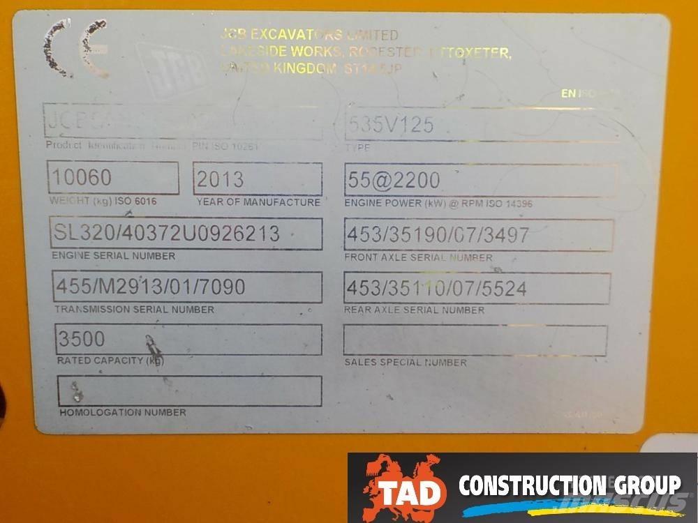 JCB 535-125 Teleskopski viličarji