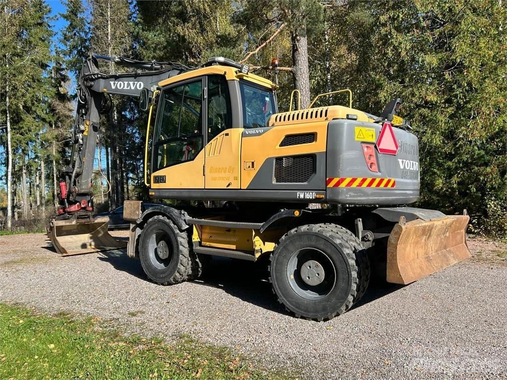 Volvo EW 160 D Bagri na kolesih