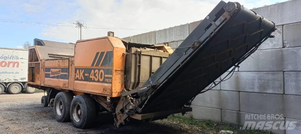 Doppstadt AK 430 Stroji za razrez odpada