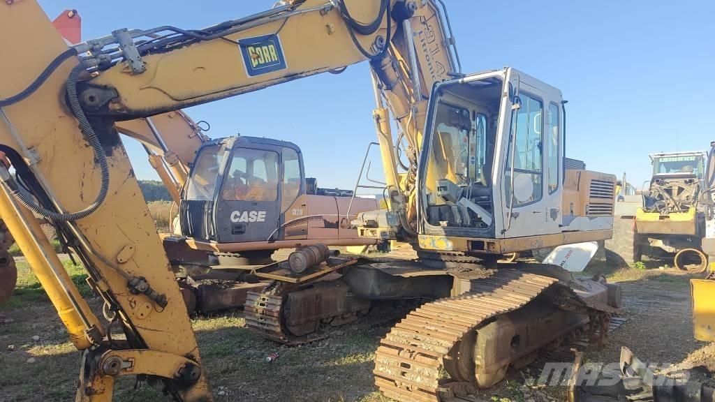 Liebherr 914 Boom in dipper roke