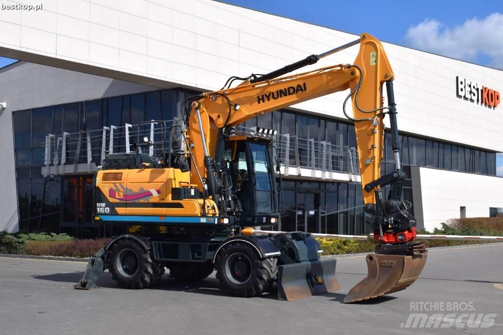 Hyundai HW 160 Bagri na kolesih