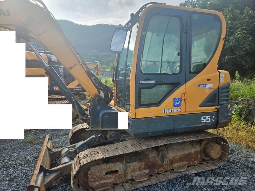 Hyundai Robex 55 Mini bagri <7t