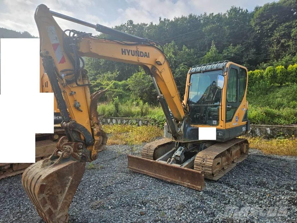 Hyundai Robex 55 Mini bagri <7t
