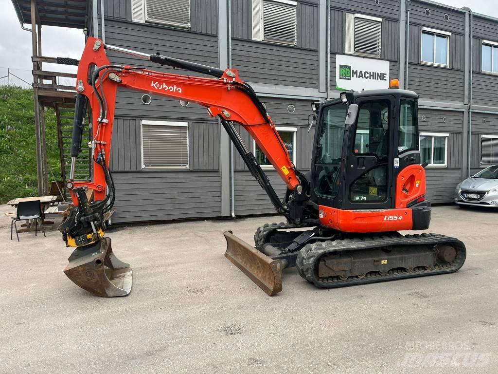 Kubota U 55-4 Mini bagri <7t
