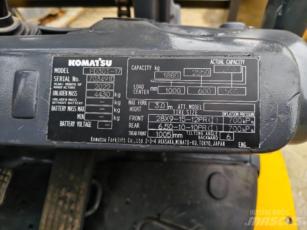 Komatsu 30 Dizelski viličarji