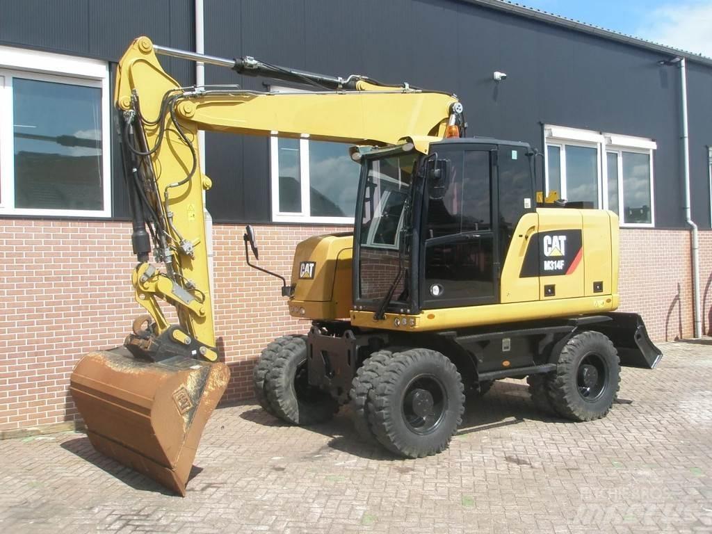 CAT M314F Bagri na kolesih