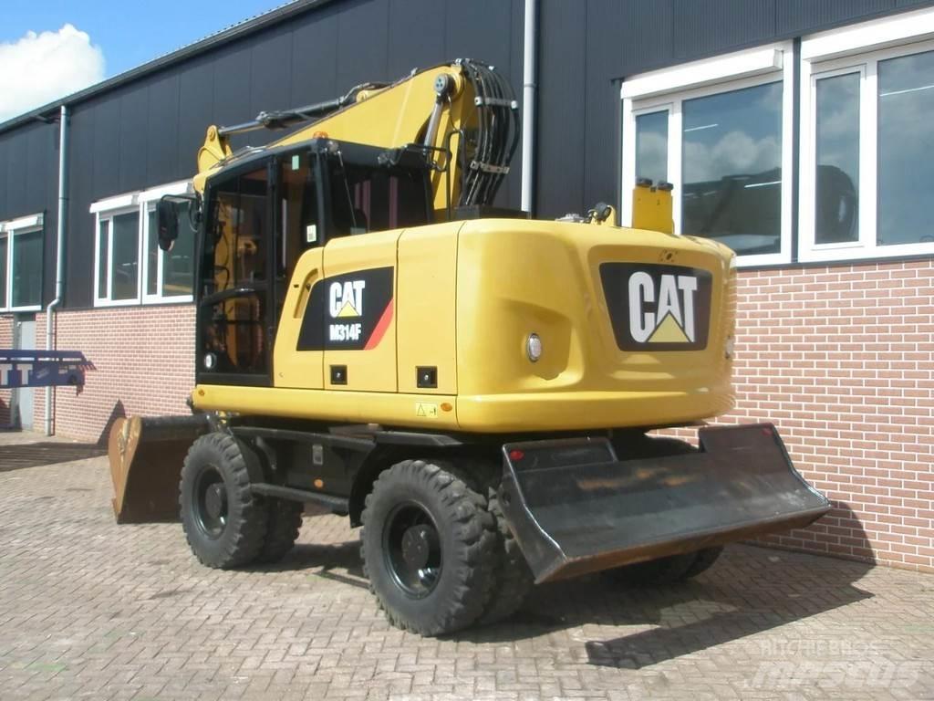 CAT M314F Bagri na kolesih